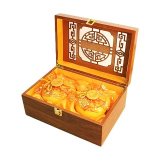 君享 陶瓷礼盒装 金骏眉(如意)