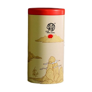 吉妮茗香 山水米色礼品包装 红茶茶叶(新会冈州陈柑)