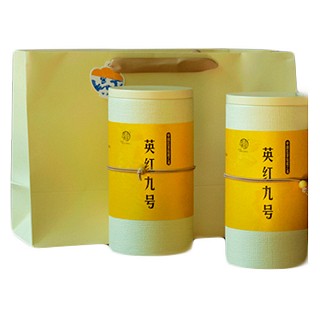 吉妮茗香 干泡茶盘礼盒包装 英德红茶(新会冈州陈柑)