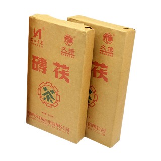 久扬 高山黑毛茶 原叶金花茯砖茶(久扬)