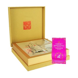 风雅苑 品藏礼盒装金骏眉茶叶(金盒粉袋)
