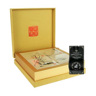 风雅苑 品藏礼盒装金骏眉茶叶(金盒黑袋)