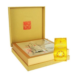 风雅苑 品藏礼盒装金骏眉茶叶(金盒金袋)