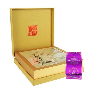 风雅苑 品藏礼盒装金骏眉茶叶(金盒紫袋)