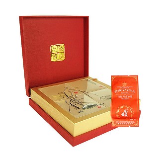 风雅苑 品藏礼盒装金骏眉茶叶(红盒红袋)