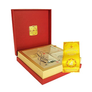 风雅苑 品藏礼盒装金骏眉茶叶(红盒金袋)