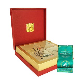 风雅苑 品藏礼盒装金骏眉茶叶(红盒绿袋)