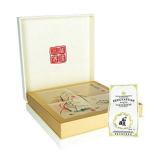 风雅苑 品藏礼盒装金骏眉茶叶(白盒白袋)