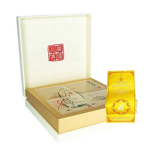 风雅苑 品藏礼盒装金骏眉茶叶(白盒金袋)