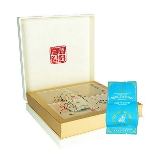 风雅苑 品藏礼盒装金骏眉茶叶(白盒蓝袋)