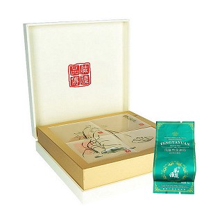 风雅苑 品藏礼盒装金骏眉茶叶(白盒绿袋)