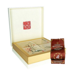 风雅苑 品藏礼盒装金骏眉茶叶(白盒棕袋)
