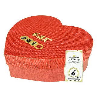 风雅苑 心形礼盒装金骏眉茶叶(红盒白袋)