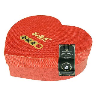 风雅苑 心形礼盒装金骏眉茶叶(红盒黑袋)