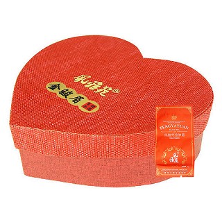 风雅苑 心形礼盒装金骏眉茶叶(红盒红袋)