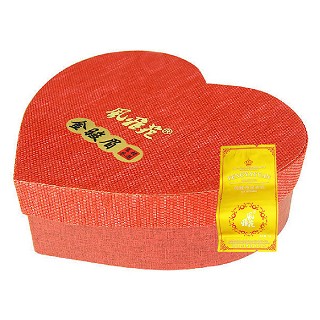 风雅苑 心形礼盒装金骏眉茶叶(红盒金袋)