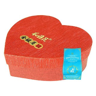 风雅苑 心形礼盒装金骏眉茶叶(红盒蓝袋)