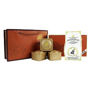 风雅苑 私房茶礼盒装金骏眉(棕盒白袋)