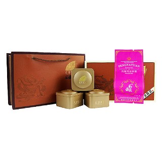 风雅苑 私房茶礼盒装金骏眉(棕盒粉袋)