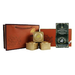 风雅苑 私房茶礼盒装金骏眉(棕盒黑袋)