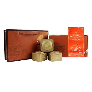 风雅苑 私房茶礼盒装金骏眉(棕盒红袋)