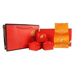 风雅苑 私房茶礼盒装金骏眉(红盒橙袋)