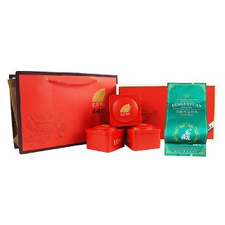 风雅苑 私房茶礼盒装金骏眉(红盒绿袋)