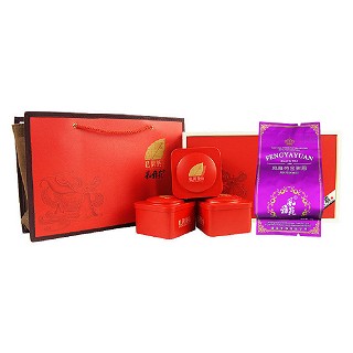 风雅苑 私房茶礼盒装金骏眉(红盒紫袋)