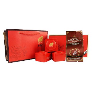 风雅苑 私房茶礼盒装金骏眉(红盒棕袋)
