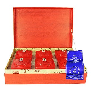风雅苑 静心礼盒装金骏眉(红盒靛袋)