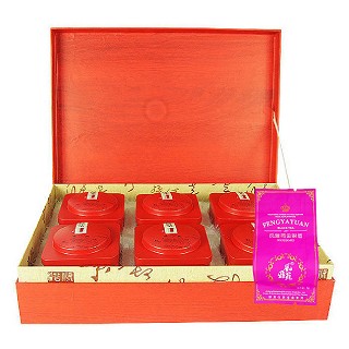 风雅苑 静心礼盒装金骏眉(红盒粉袋)