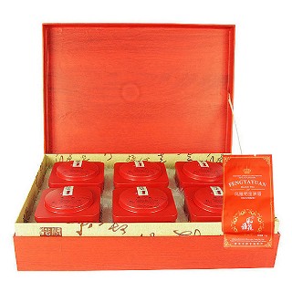 风雅苑 静心礼盒装金骏眉(红盒红袋)