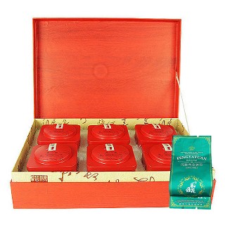 风雅苑 静心礼盒装金骏眉(红盒绿袋)