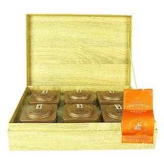 风雅苑 静心礼盒装金骏眉(金盒橙袋)