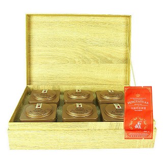风雅苑 静心礼盒装金骏眉(金盒红袋)