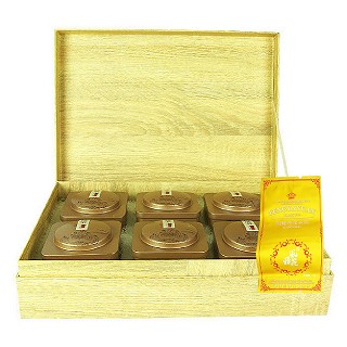 风雅苑 静心礼盒装金骏眉(金盒金袋)