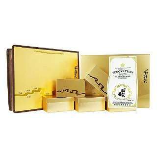 风雅苑 九曲礼盒装金骏眉(金盒白袋)