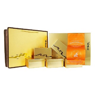 风雅苑 九曲礼盒装金骏眉(金盒橙袋)