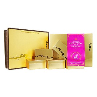 风雅苑 九曲礼盒装金骏眉(金盒粉袋)