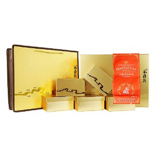 风雅苑 九曲礼盒装金骏眉(金盒红袋)