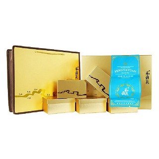风雅苑 九曲礼盒装金骏眉(金盒蓝袋)