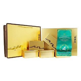 风雅苑 九曲礼盒装金骏眉(金盒绿袋)