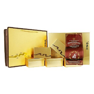 风雅苑 九曲礼盒装金骏眉(金盒棕袋)