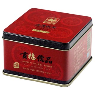 泾渭茯茶 贡福儒品 一级金花茯砖黑茶(泾渭)