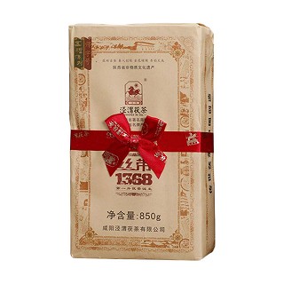 泾渭茯茶 丝带1368金花茯砖茶(泾渭)