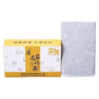 京众康 泾阳茯砖茶 金花茯茶(泾阳百富茯)
