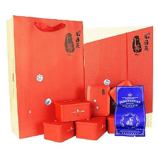 风雅苑 大上善礼盒装铁观音(红盒靛袋)