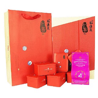 风雅苑 大上善礼盒装铁观音(红盒粉袋)