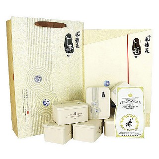 风雅苑 上善礼盒装铁观音(白盒白袋)