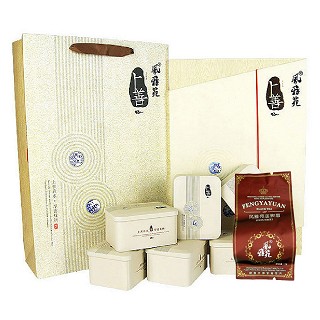 风雅苑 上善礼盒装铁观音(白盒棕袋)